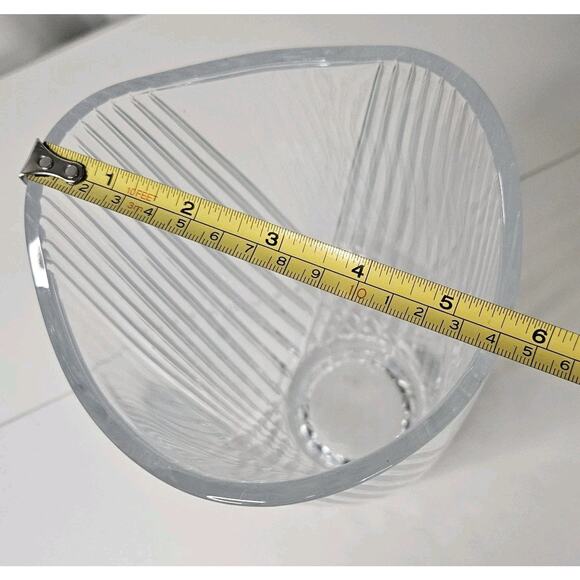 Arc International Cristal d'Arques Genuine Lead Crystal 11 3/4” Vase Vintage - Picture 6 of 7